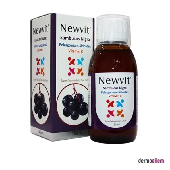 NEWVIT SAMBUCUS AFRIKA SARDUNYASI ŞURUP ürün görseli 1