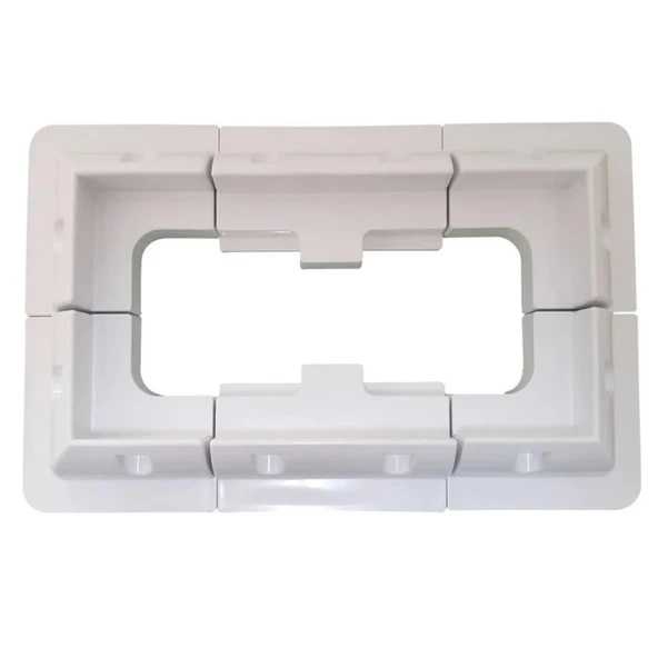 Karavan Montaj Seti Beyaz 4 Köşe 2 Orta ürün görseli