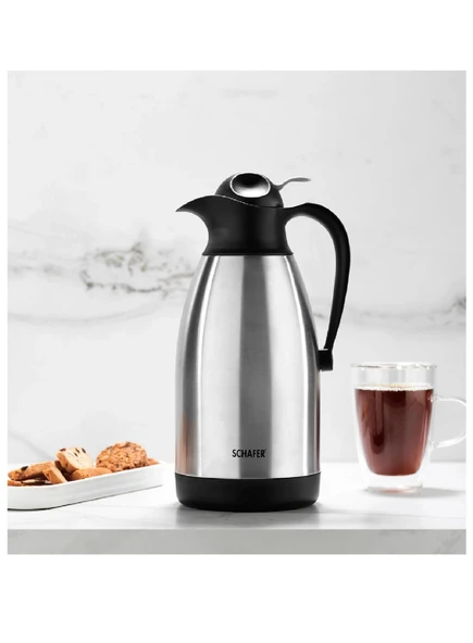 Schafer Kitchenhouse Hero Termos 2 Lt-Inox - Resim 2