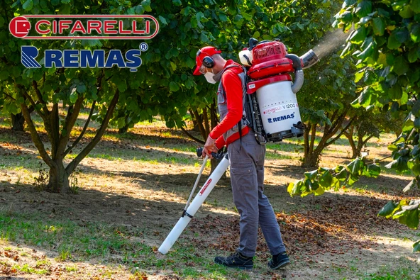 Cifarelli V1200 Benzinli Motorlu Fındık Yaprak Toplama Makinesi - Resim 2