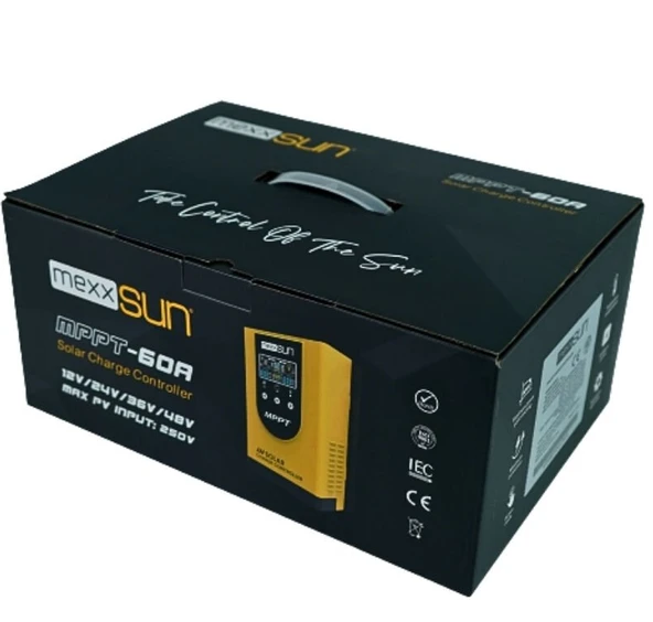 Mexxsun 60A Mppt 12/24/48V Şarj Kontrol Cihazı 250V (MPK8) - Resim 5