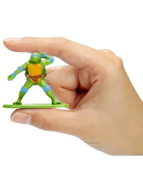 Jada Teenage Mutant Ninja Turtles Nano Metal Figür Seti 18li 253285004 - Resim 5