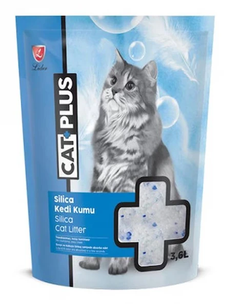 CatPlus Kristal Silika Kedi Kumu (3.6 Lt) ürün görseli 1