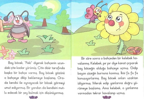 1.Sınıf Okumayı Sevdiren Renkli Resimli Hikayeler 2- 10 Kitap - Resim 3