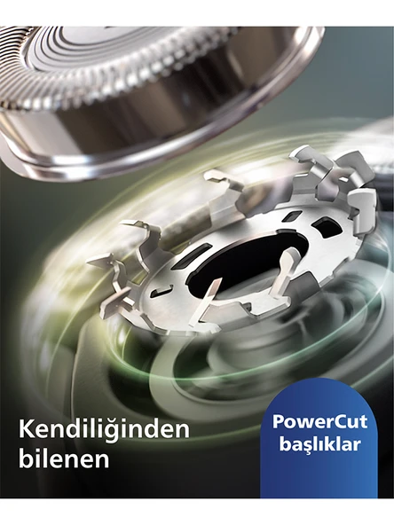 Philips S1134-00 1000 Serisi Elektrikli Tıraş Makinesi Mavi  ( KUTU DEFORME ) - Resim 3