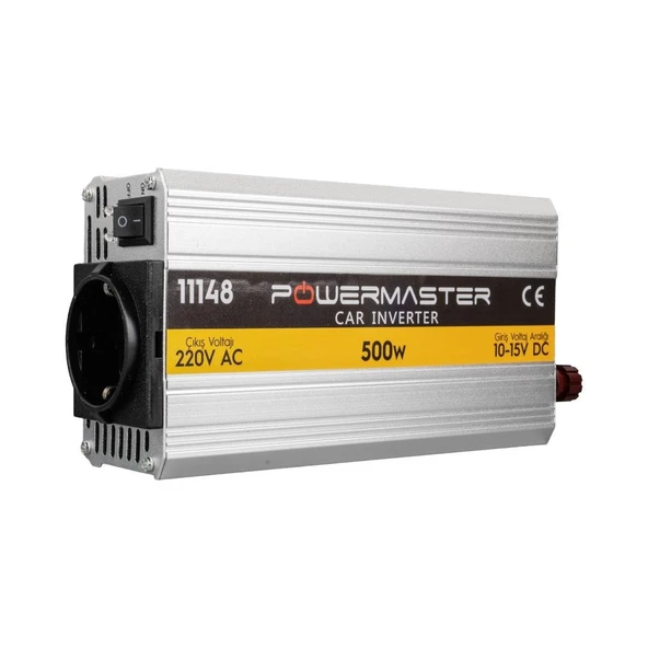 Powermaster 500W 12V Modifiye Sinüs Inverter (PM-11148) - Resim 2