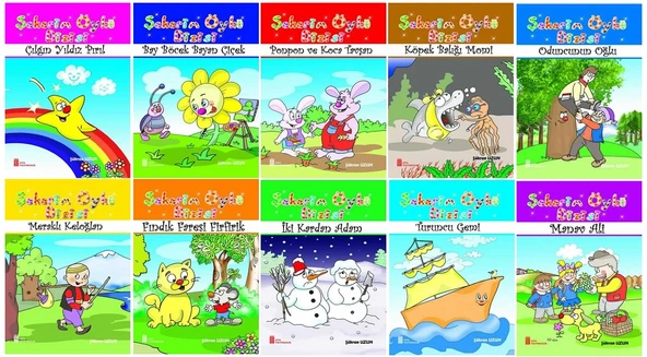 1.Sınıf Okumayı Sevdiren Renkli Resimli Hikayeler 2- 10 Kitap - Resim 2