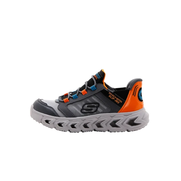 Erkek Çocuk Gri Işıklı Slip-ins: Hypno-flash 2.0 - Odelux 403843L CCOR - Resim 2