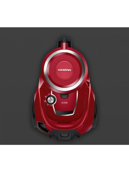 Siemens VSX41A300 iQ500 Toz Torbasız Süpürge Kırmızı - Resim 2