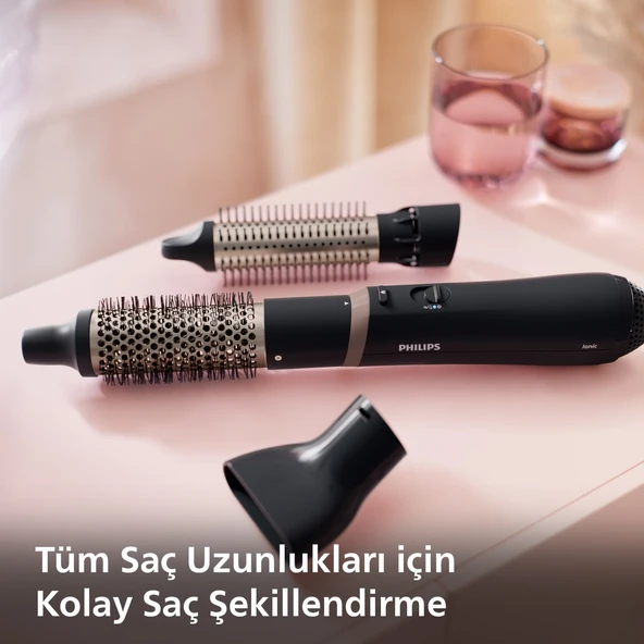 Philips BHA301/00 Hava Üflemeli Argan Yağlı Saç Şekillendirici - Resim 2