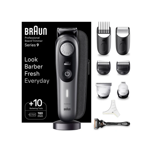 Braun Series 9 BT9420 Sakal Düzeltici Gri ürün görseli
