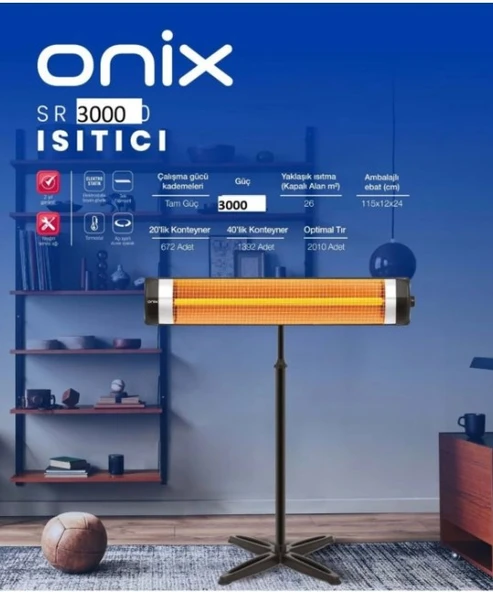 onix Elektrikli Soba ürün görseli