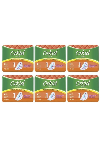 Orkid Maxi Kanatlı 10 Lu Normal - Resim 2