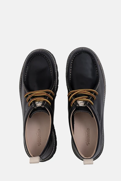 1428 Lifestyle V-Town Pull Up Kadın Ayakkabı Siyah - Resim 6