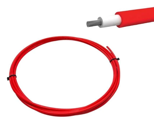 Lexron Solar Kablo 4mm2 Kırmızı - Resim 2