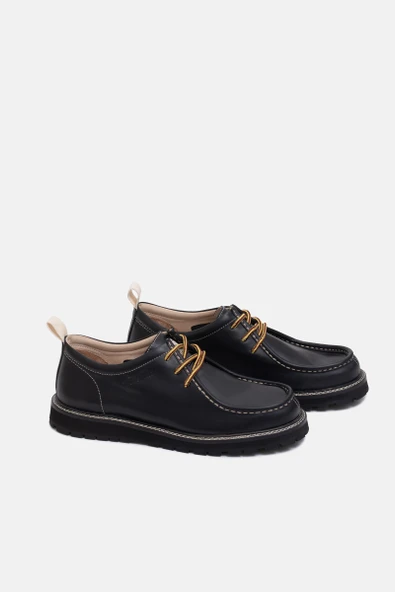 1428 Lifestyle V-Town Pull Up Kadın Ayakkabı Siyah - Resim 3