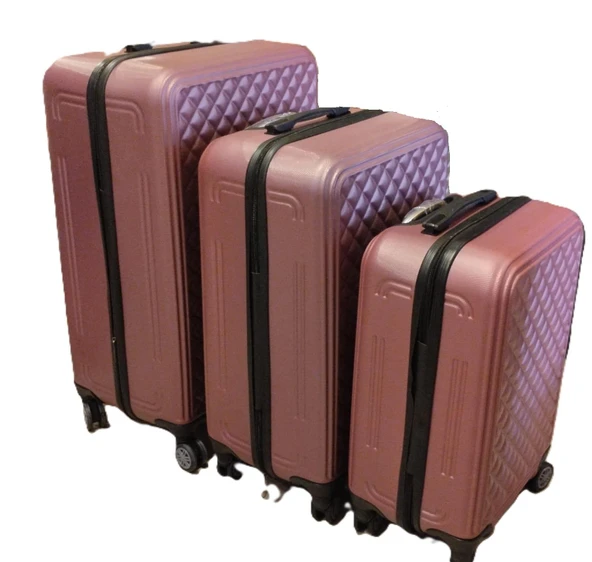 Vkn Valiz Seti 3 Lü Abs Baklava - Resim 4