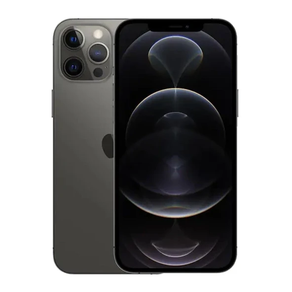 IPHONE 12 PRO MAX GRAPHITE 128GB YENILENMIS B KALITE (12 AY GARANTILI) - Resim 2
