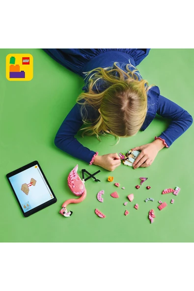LEGO ® Creator 3’ü 1 Arada Vahşi Hayvanlar: Pembe Flamingo 31170 - 8+ Oyuncak Yapım Seti (288 Parça) - Resim 9
