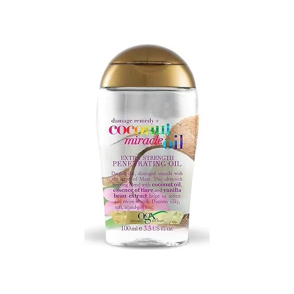 Organix Coconut Miracle Oil Penetrating Oil Yıpranma Karşıtı Hindistan Cevizi Yağı 100 ml ürün görseli