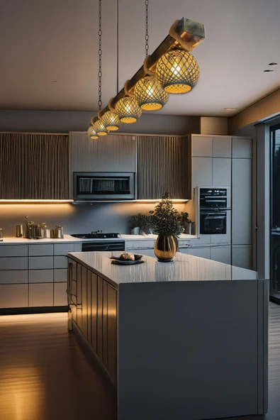 Celestia Rustik 6’lı Doğal Eskitilme Ahşap Avize El Yapımı Jüt Modern Lamba Sarkıt İskandinav Aydınlatma - Resim 2