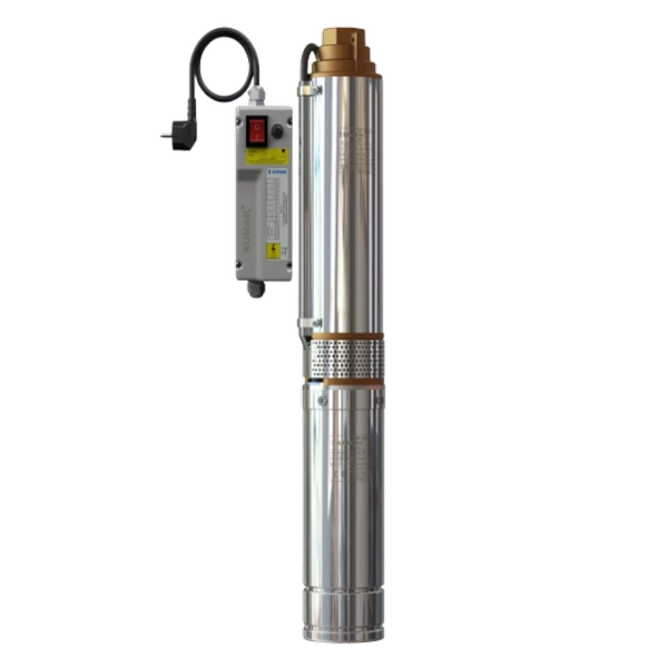 Sumak 4" 1 HP 0.75 kW Paslanmaz Dalgıç Pompa (4SDM310) ürün görseli 1