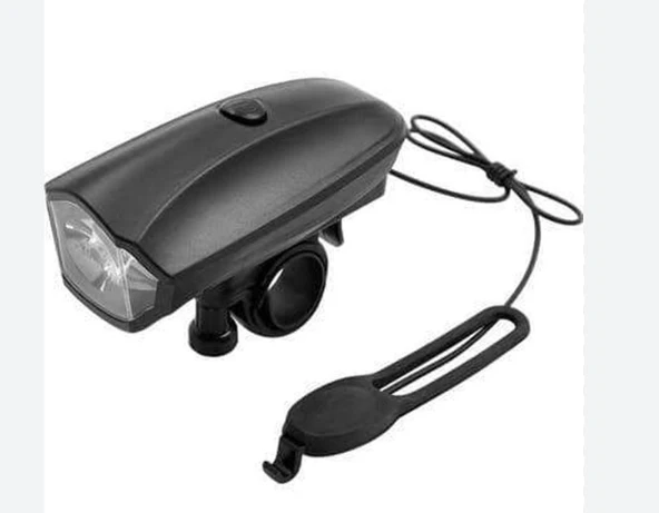 KNT JY-575J-B KORNA + FAR, 120 DESİBEL PİLLİ - SİYAH ürün görseli