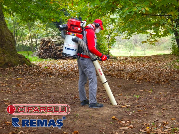 Cifarelli V1200 Benzinli Motorlu Fındık Yaprak Toplama Makinesi - Resim 3