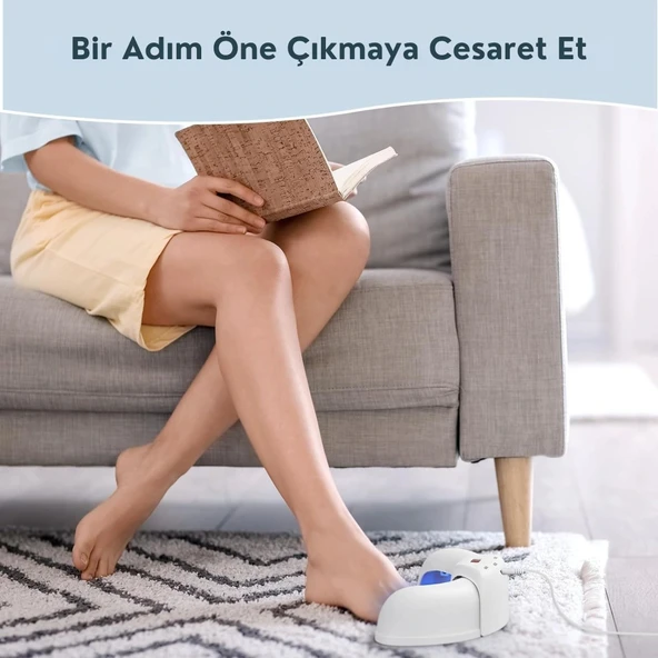 ShoptTech 36W Katlanabilir Tırnak Mantarı Işık Cihazı El ve Ayak Tırnağı İçin LED Fototerapi Lambası, USB Şarjlı - Resim 11