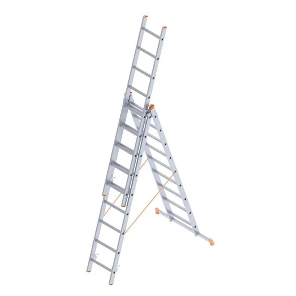 Saraylı 3x9 A Tipi Sürgülü Merdiven 7,41 Metre - Resim 3