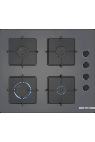 Bosch Gri 3 lü Ankastre Set (HUA717BN0T-POP6C9P30O-DWK66PJ70T ) Buhar Destekli - Pişirme Matı ile - Resim 3