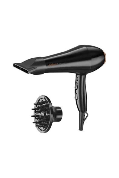 Ar5070 Protouch Profesyonel Saç Kurutma Makinesi Siyah - Resim 3