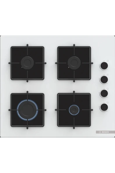 Bosch Beyaz 3 lü Ankastre Set (HUA717BV0T-POP6C2P30O-DWK66PJ20T) Buhar Destekli - Pişirme Matı ile - Resim 3