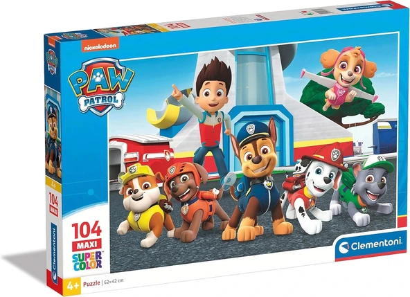 Clementoni - 104 Maxi Parça Puzzle - Paw Patrol - 23753 ürün görseli 1
