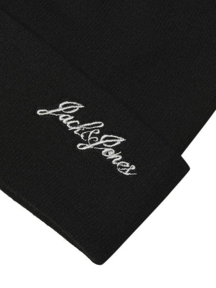 JACK JONES Yazılı Erkek Bere 12280403 - Resim 2