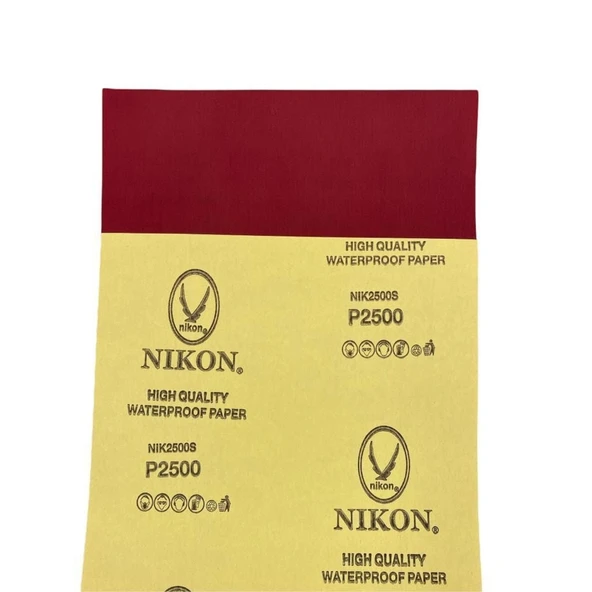 Nikon 2500S Otomotiv Su Zımparası 2500 Kum - Resim 2