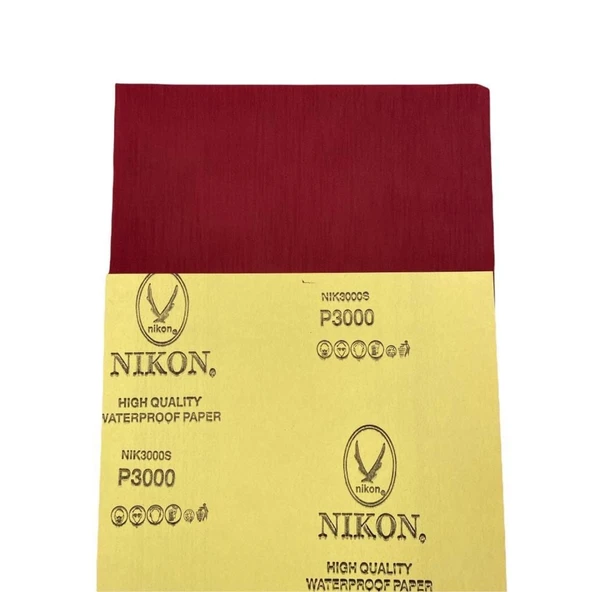 Nikon 3000S Otomotiv Su Zımparası 3000 Kum - Resim 3