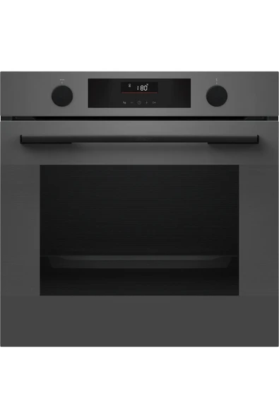 Bosch Gri 3 lü Ankastre Set (HUA736EN0T-POP6C9P30O-DWK64PJ70T )-Buhar Destekli - Fırın Matı ile - Resim 2