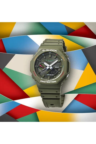 CASIO Ga-B2100fc-3Adr G-Shock Erkek Kol Saati - Resim 3