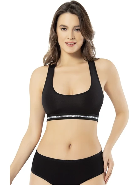 Kota 6397 Geniş Askılı Dalgıç Bayan Pedli Büstiyer LXL BEDEN - Resim 2