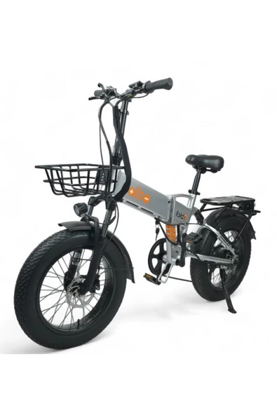 Alba Fold 3 ELEKTRİKLİ BİSİKLET 48W 15 Ah (480WH)Büyük Batarya kalın lastik gaz kollu, 500watt - Resim 3