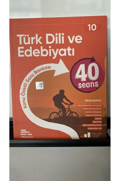 10.SINIF 40 SEANS TÜRK DİLİ VE EDEBİYATI KONU ÖZETLİ SORU BANKASI OKYANUS YENİ MÜFREDAT 2025 ürün görseli 1