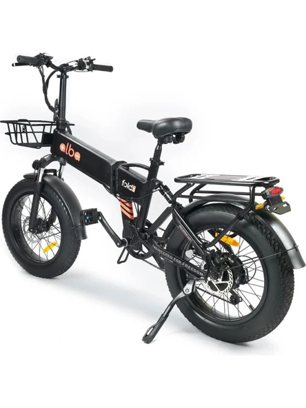 Alba Fold 3 ELEKTRİKLİ BİSİKLET 48W 15 Ah (480WH)Büyük Batarya kalın lastik gaz kollu, 500watt - Resim 9
