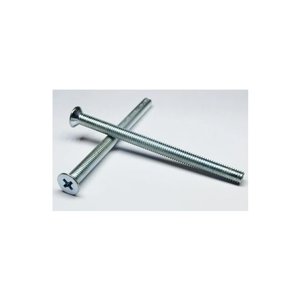 YHB Göbek Kilit, Barel Vidası M5x65 - 100 Adet - Resim 2