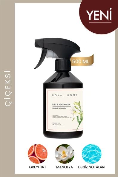 LILY MAGNOLIA 500 ML ODA SPREYİ - Resim 2