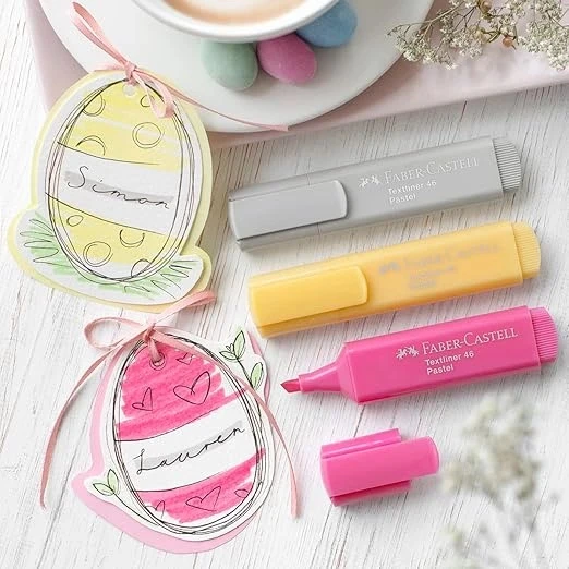 Faber-Castell Textliner 8'li Pastel Fosforlu Kalem - Resim 6