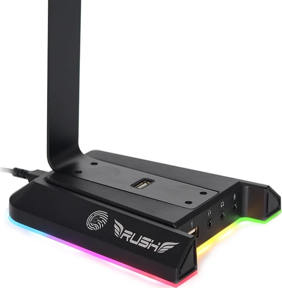 Rush Boomrack RHS801 Rgb USB 7.1 Surround Kulaklık Standı - Resim 4