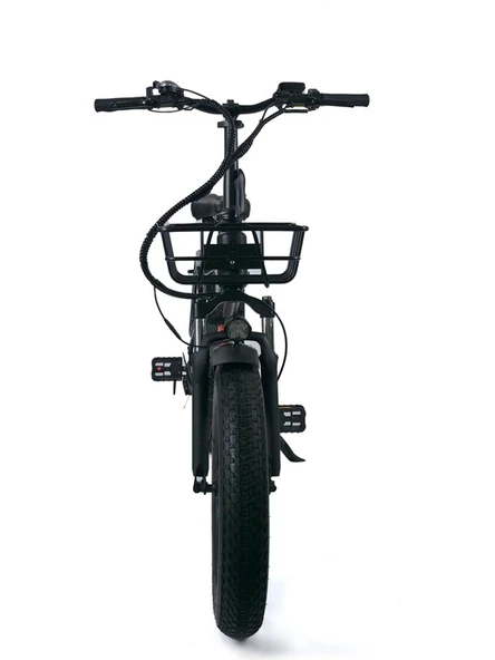 Alba Fold 3 ELEKTRİKLİ BİSİKLET 48W 15 Ah (480WH)Büyük Batarya kalın lastik gaz kollu, 500watt - Resim 5