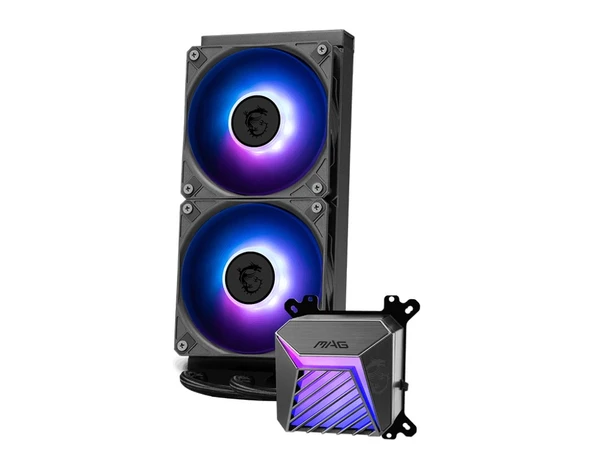 MSI MAG CORELIQUID A15 240 240MM SİYAH SIVI İŞLEMCİ SOĞUTUCU - Resim 3