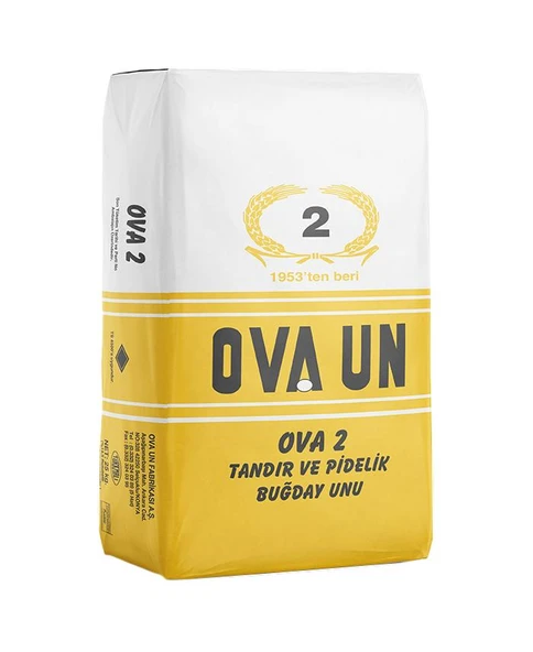 Ova 2 Tandır ve Pidelik Un 25 kg - 1